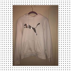 White puma hoodie